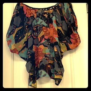 Mosaic Cutout Blouse
